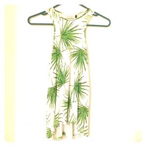 Ava sky high neck tank top